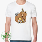 Мужская футболка органик