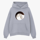 Толстовка худи оверсайз