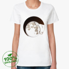 Женская футболка органик