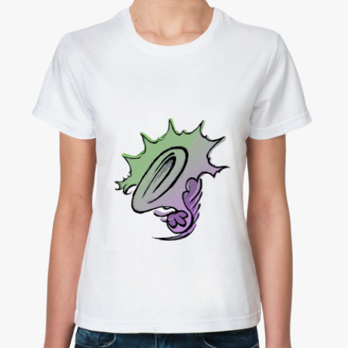 Классическая футболка Раковина