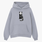 Толстовка худи оверсайз