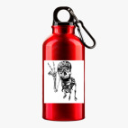 Металлическая бутылка 400 мл UV-DTF