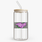 Банка с бамбуковой крышкой