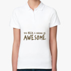 Женская рубашка поло