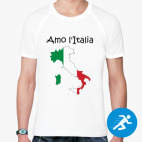 Мужская спортивная футболка