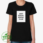 Женская футболка органик