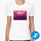 Женская спортивная футболка