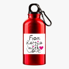 Металлическая бутылка 400 мл UV-DTF