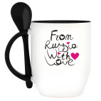 Кружка с ложкой