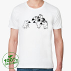 Мужская футболка органик