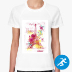 Женская спортивная футболка