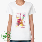 Женская футболка органик