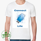 Мужская футболка органик