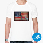 Мужская спортивная футболка