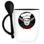 Кружка с ложкой