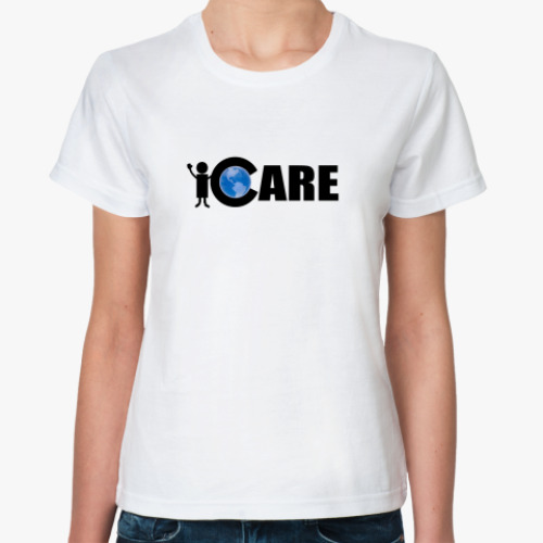 Классическая футболка iCare