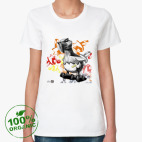 Женская футболка органик