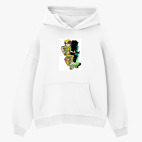 Толстовка худи оверсайз