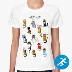 Женская спортивная футболка