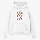 Толстовка худи оверсайз