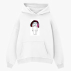 Толстовка худи оверсайз