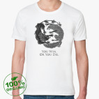 Мужская футболка органик