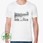 Мужская футболка органик