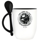 Кружка с ложкой