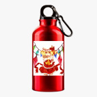 Металлическая бутылка 400 мл UV-DTF