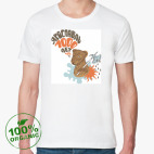 Мужская футболка органик