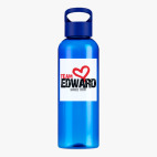 Прозрачная спортивная бутылка