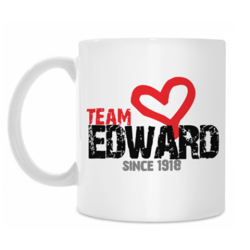 Кружка с принтом Team Edward