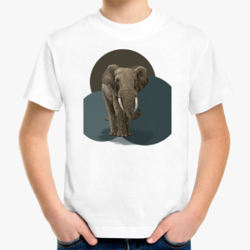 Детская футболка Слон