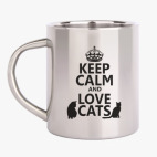 Кружка металлическая