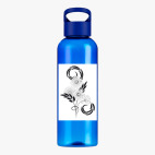 Прозрачная спортивная бутылка