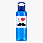 Прозрачная спортивная бутылка