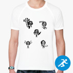 Мужская спортивная футболка