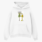 Толстовка худи оверсайз