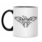 Кружка двухцветная