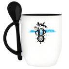 Кружка с ложкой