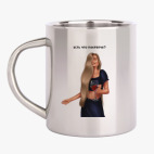 Кружка металлическая