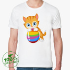 Мужская футболка органик