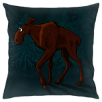 Забавный лось