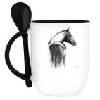 Кружка с ложкой