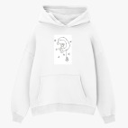 Толстовка худи оверсайз