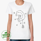 Женская футболка органик