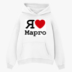 Толстовка худи оверсайз