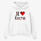 Толстовка худи оверсайз