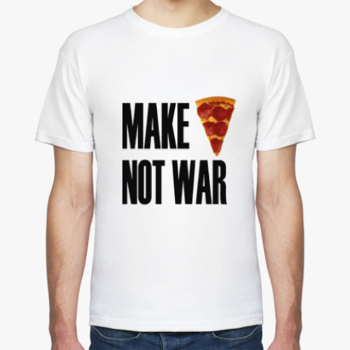 Футболка Make Pizza Not War
