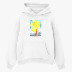 Толстовка худи оверсайз